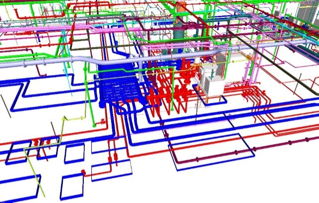 bim piping modeling services